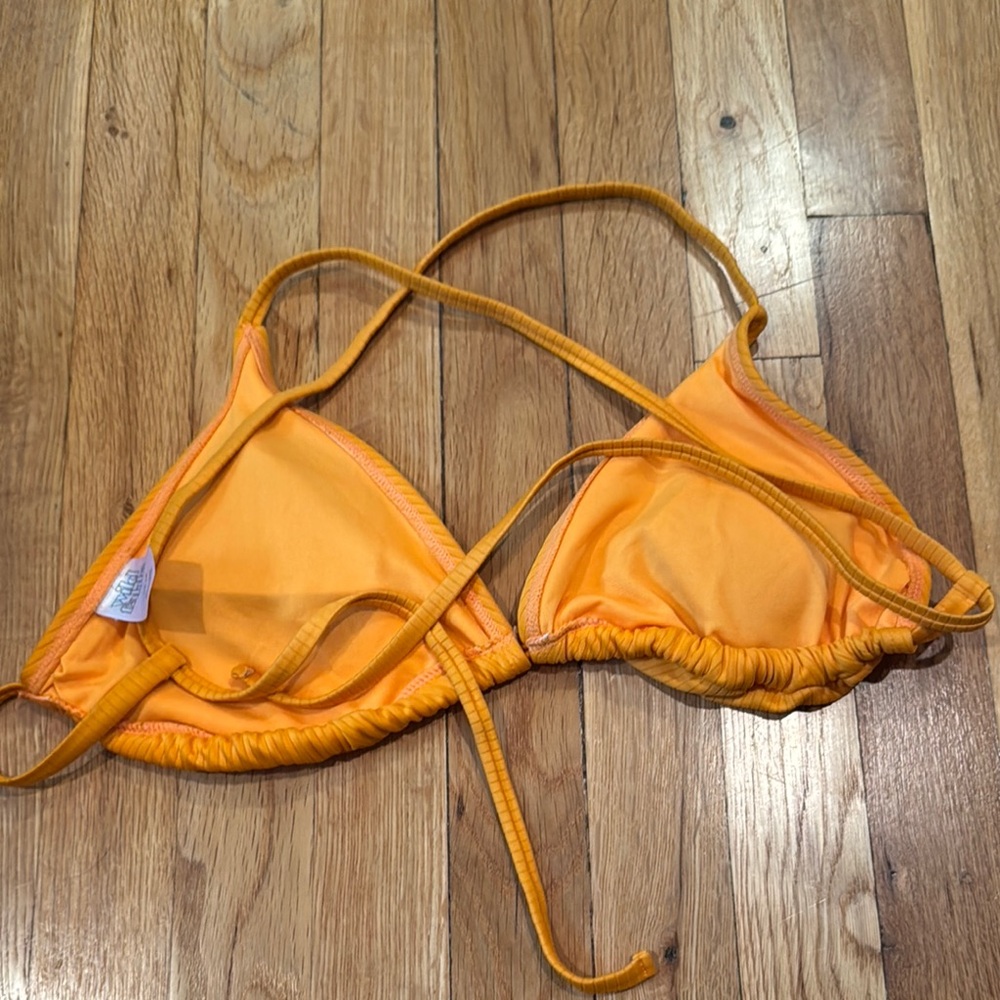 Wild Fable Orange Ruffled Bikini Set - Picture 4 of 6